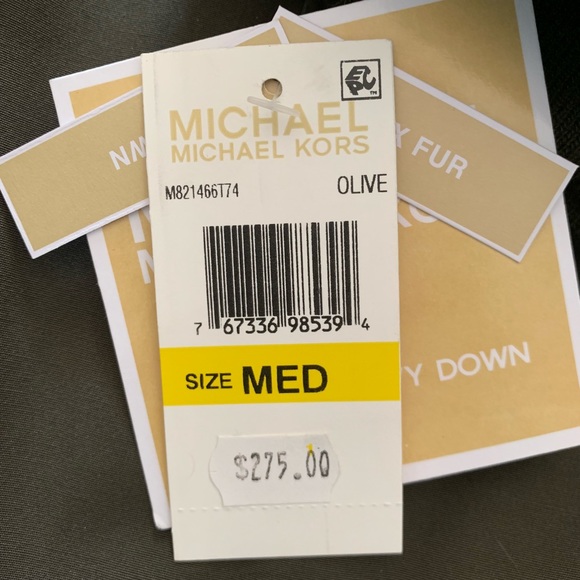 Michael Kors Olive Jacket sz M - Picture 5 of 8